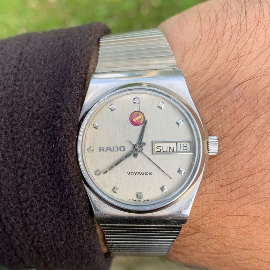 Rado Voyager Mekaniskt Herrur 064,Fungerar 1970-tal