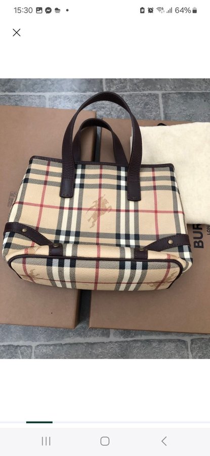 Burberry väska