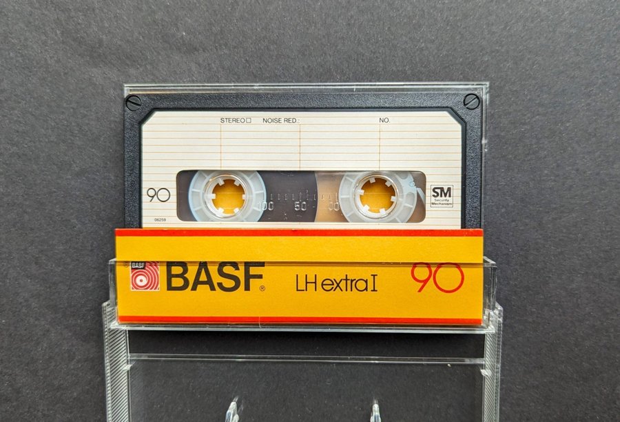 BASF LH extra I 90 Kassettband