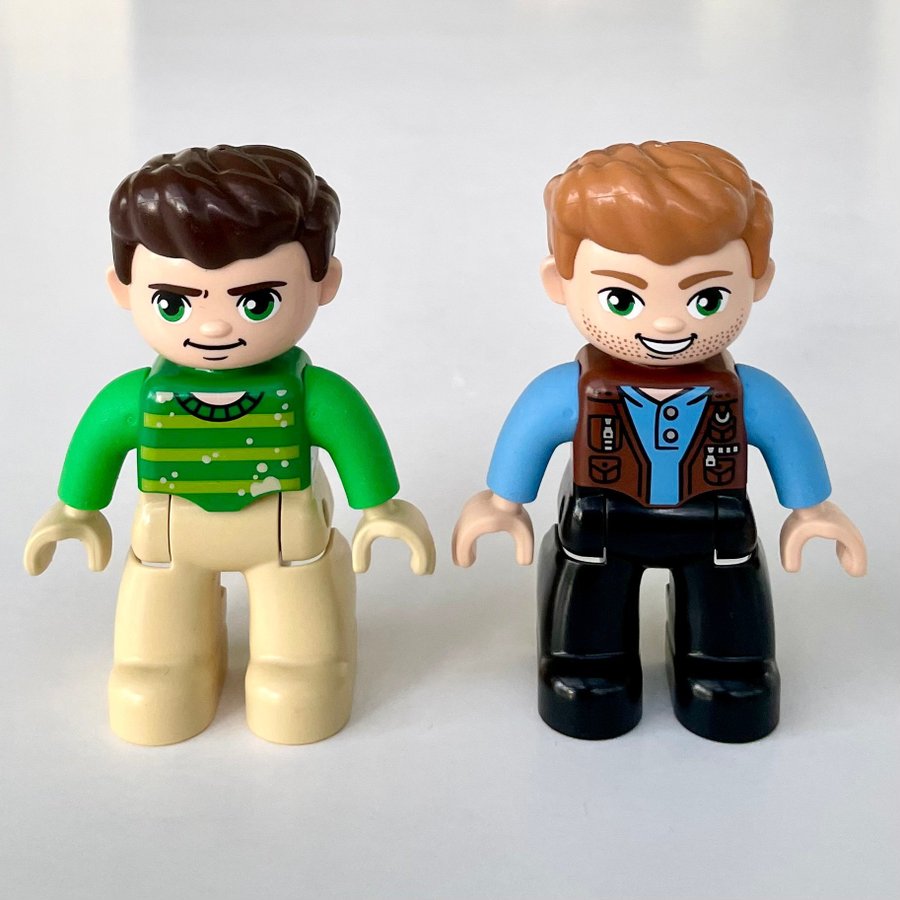 DUPLO - Jurassic Park Owen Grady + Super Heroes Sandman | Nyskick | LEGO