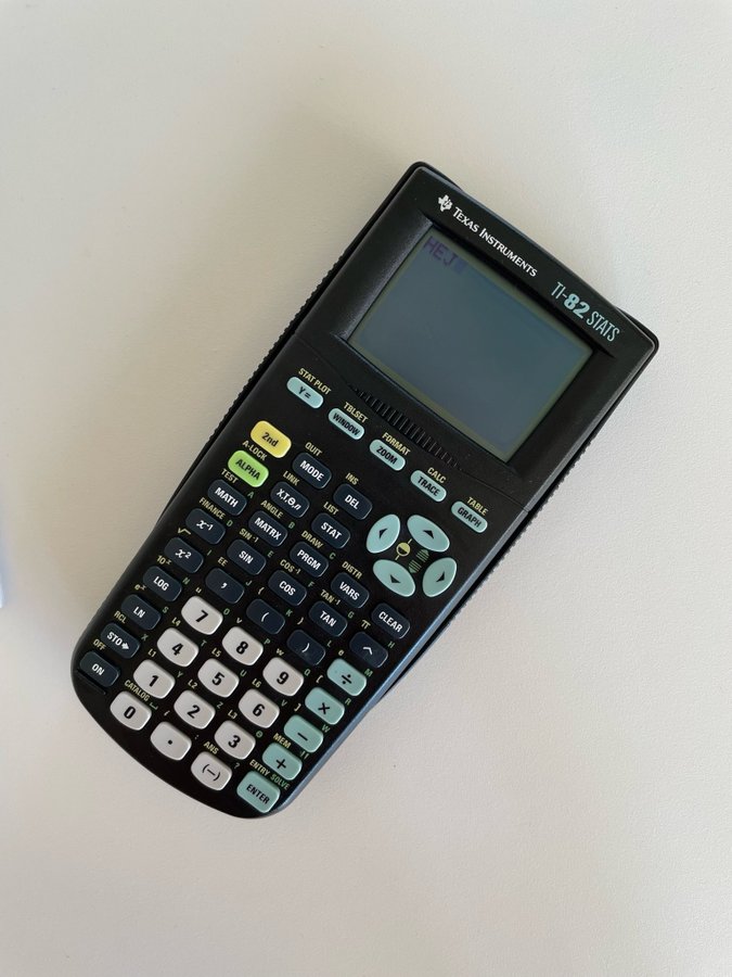 Texas Instruments TI-82 Stats