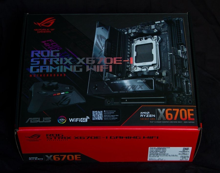 Asus ROG Strix X670E-I Gaming WIFI AM5