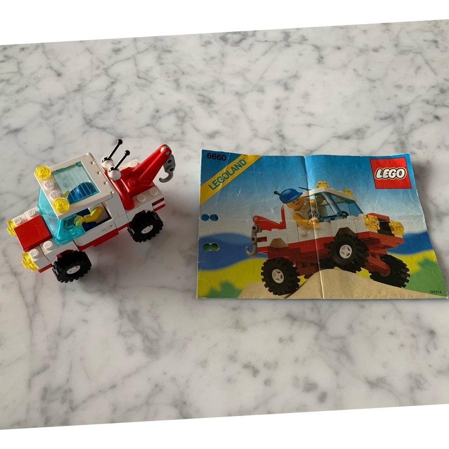 LEGO 6660 Hook  Haul Wrecker vintage