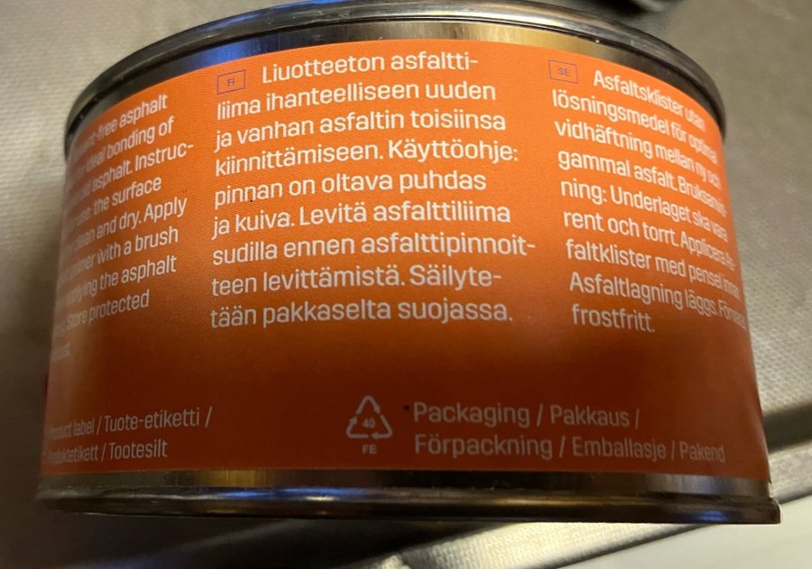 Asfalt Primer [PROF] 300 ml inköpspris 199kr