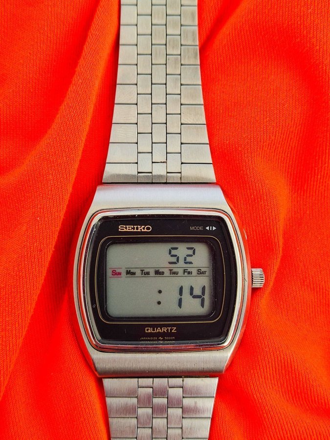 Seiko 1976 med kronan