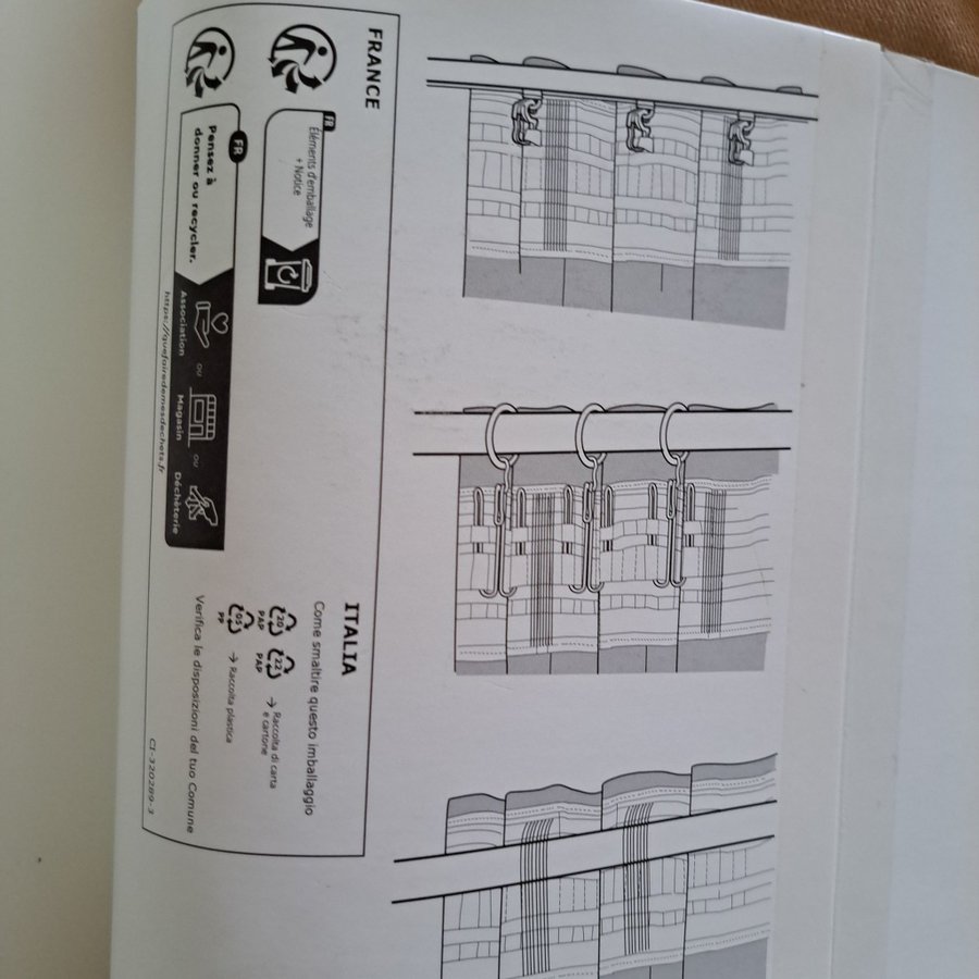 Ny IKEA SANELA Gardiner 140x200 cm