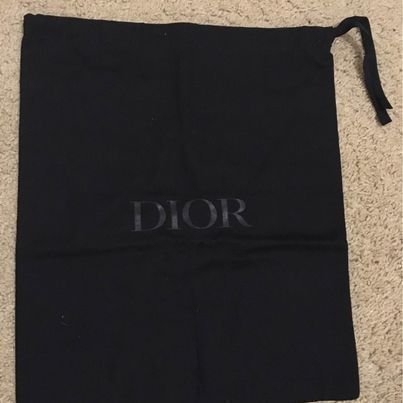 DIOR Beauty tygpåse svart