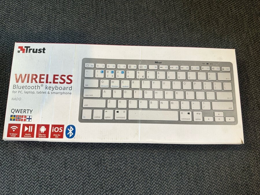 Trust wireless keybord