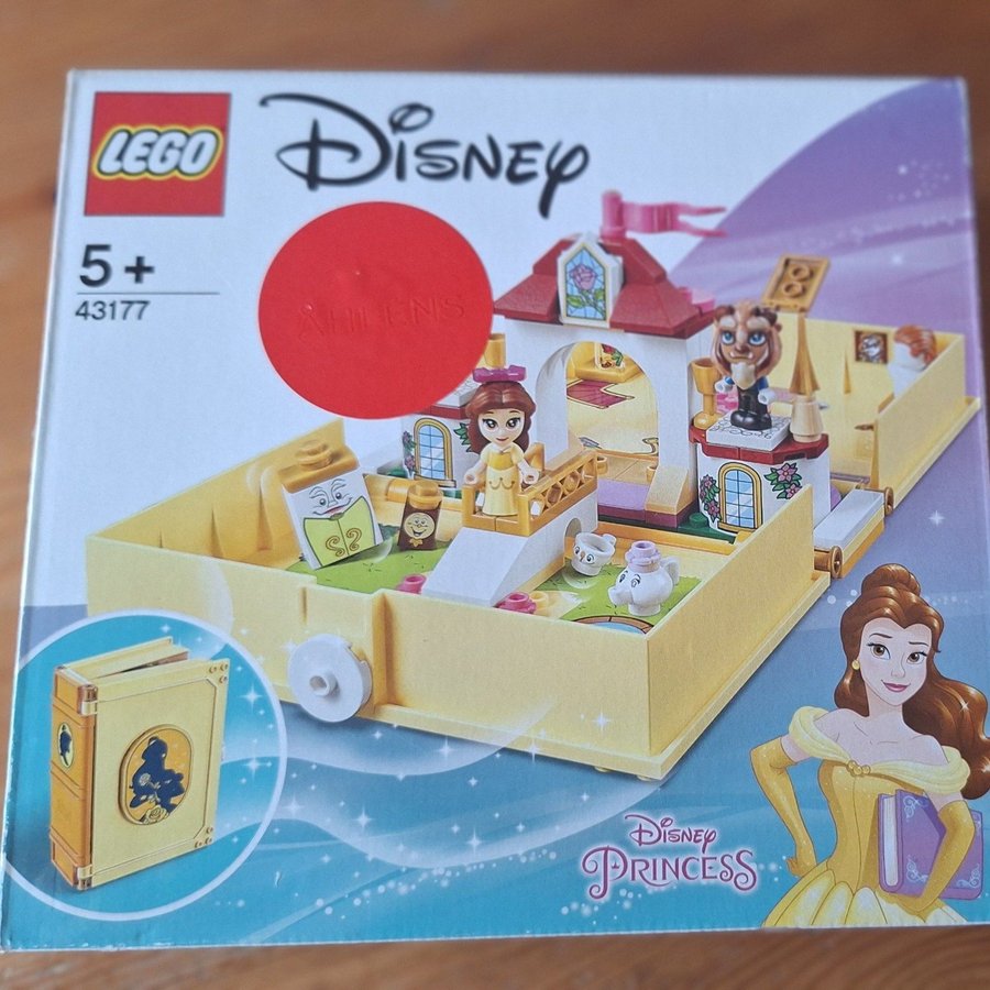 LEGO 43177 Disney Princess - Belles sagoboksäventyr Belle's Castle Book