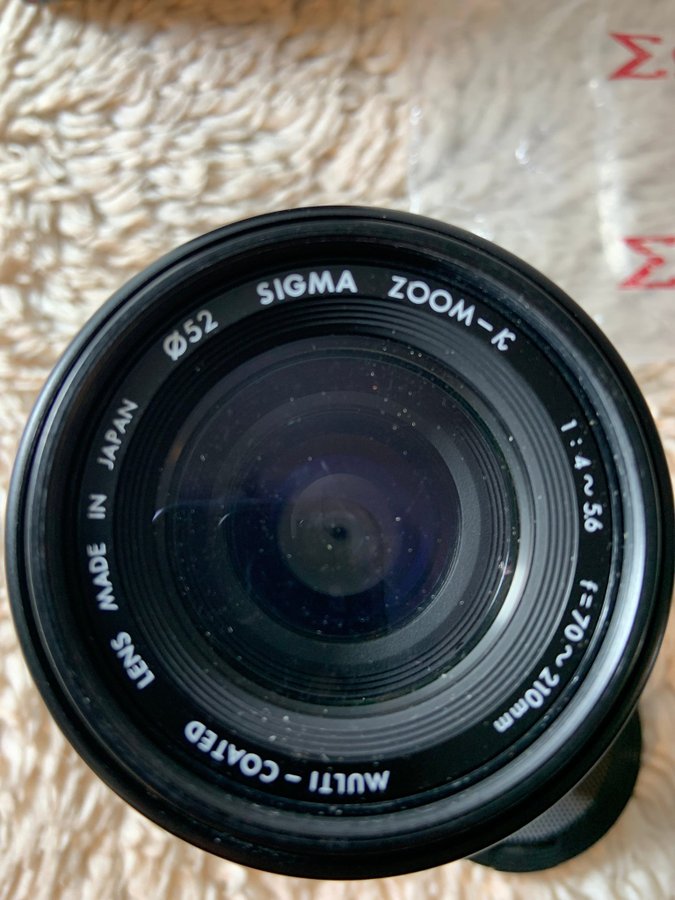 #338# Sigma 70-210mm f/4-5.6 Zoom-K Objektiv