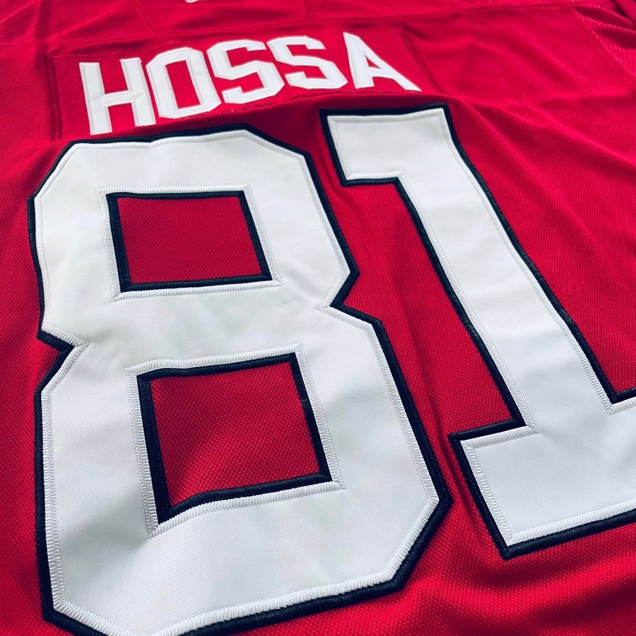 Chicago Blackhawks NHL Legendariska Tröja Marián Hossa