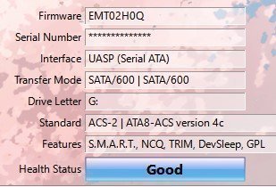 1st : Samsung SSD 128GB 25" 7mm NAND SATA 