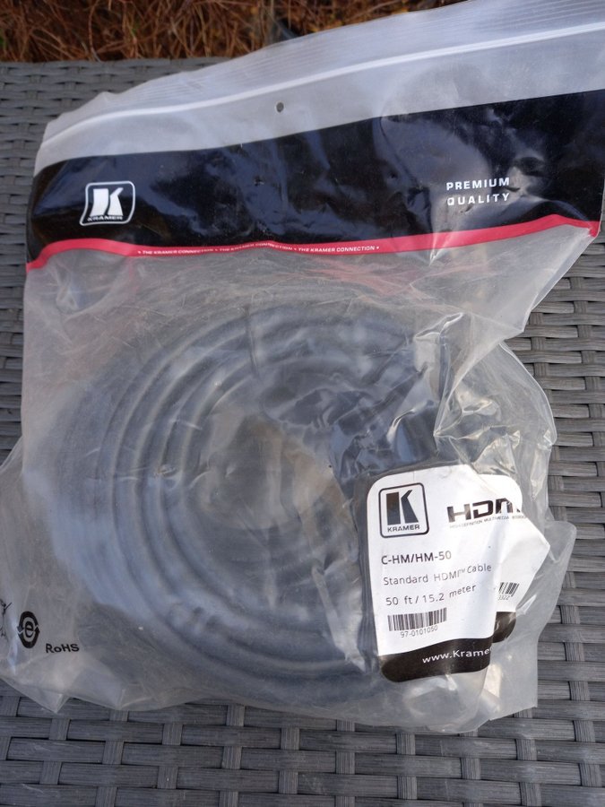 16 st Brand New HDMI Cables KRAMER Different Lenghts se pa bilderna