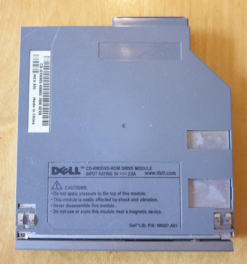 Dell DVD brännare 8W007-A01