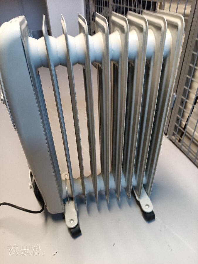 Radiator ström och olja