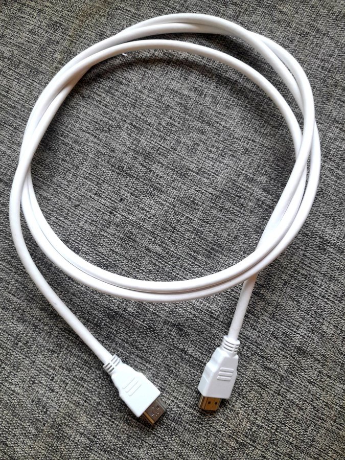 HDMI-kabel vit 170 cm