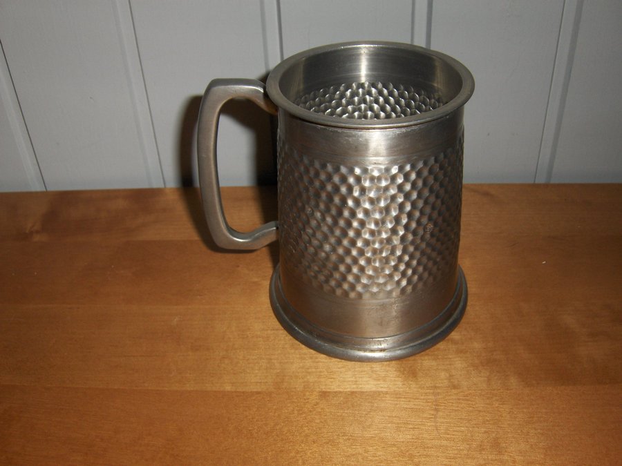 Mugg Craftsman made Pewter Sheffield England retro äldre