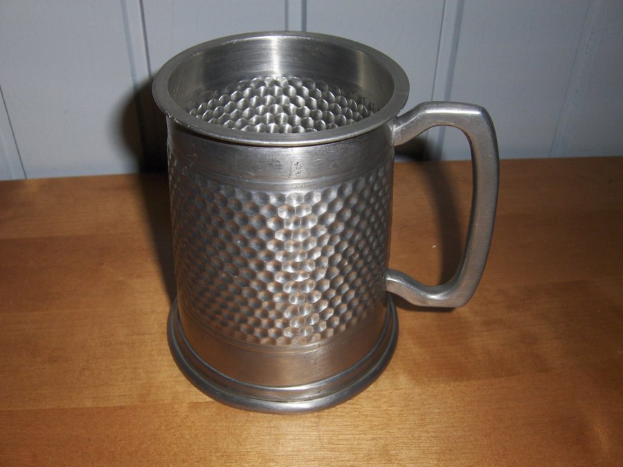 Mugg Craftsman made Pewter Sheffield England retro äldre