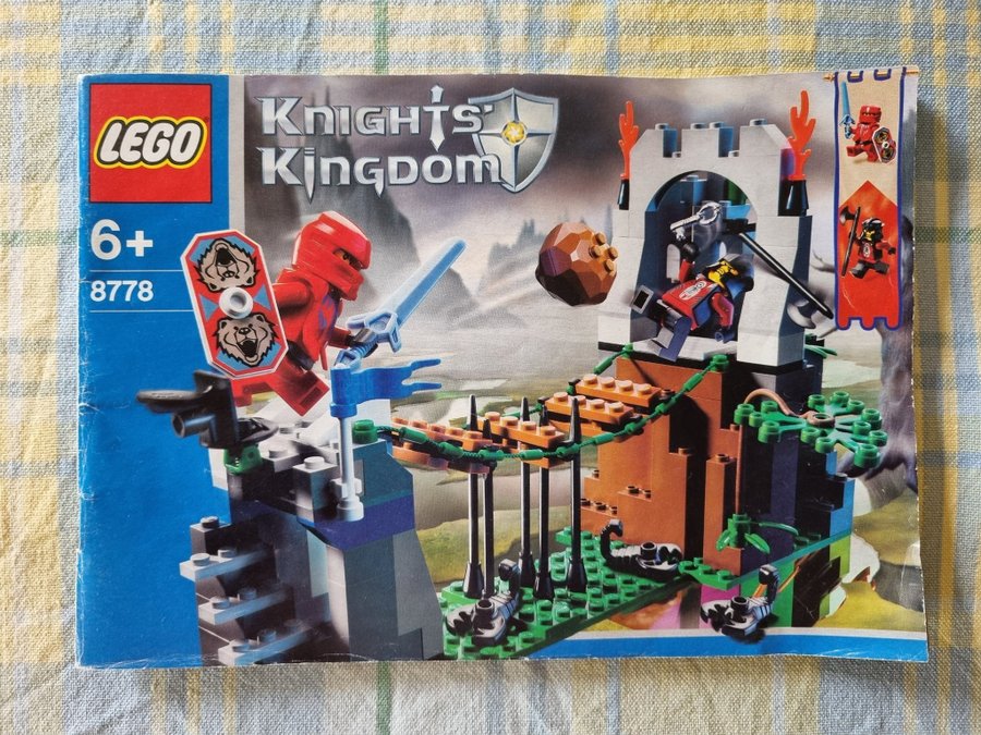 Komplett LEGO 8778 Border Ambush med manual och box