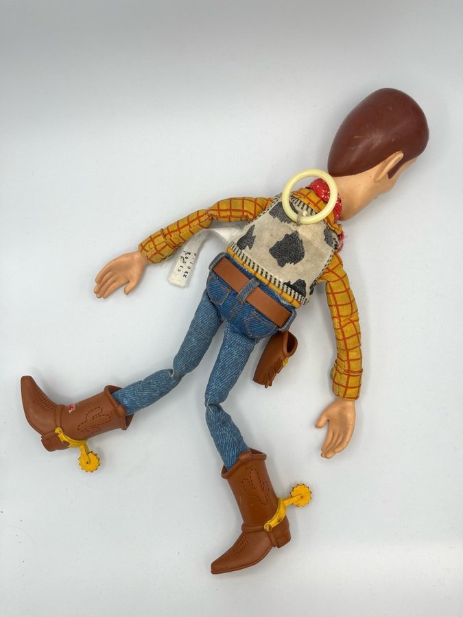 Retro WOODY från TOY STORY disney pixar Interaktiv docka som talar engelska 1995