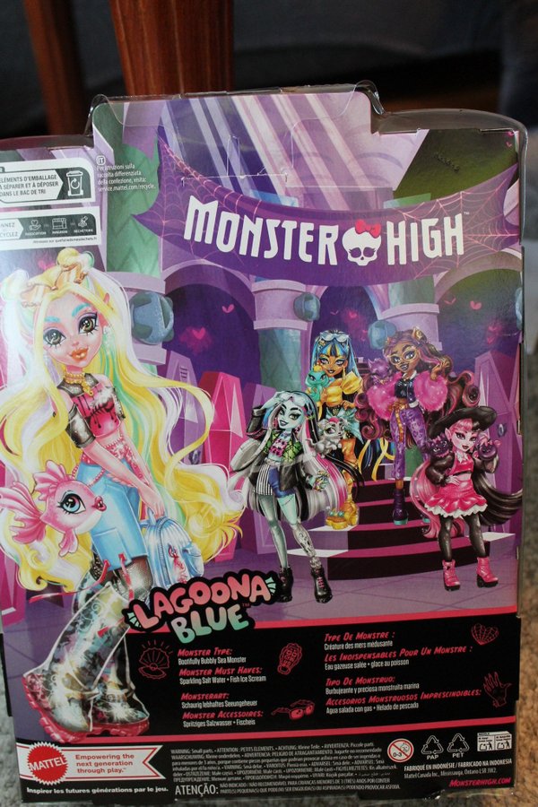 Monster High Lagoona Blue docka