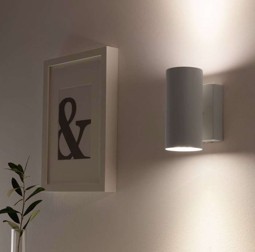 IKEA NYMÅNE Vägglampa x2