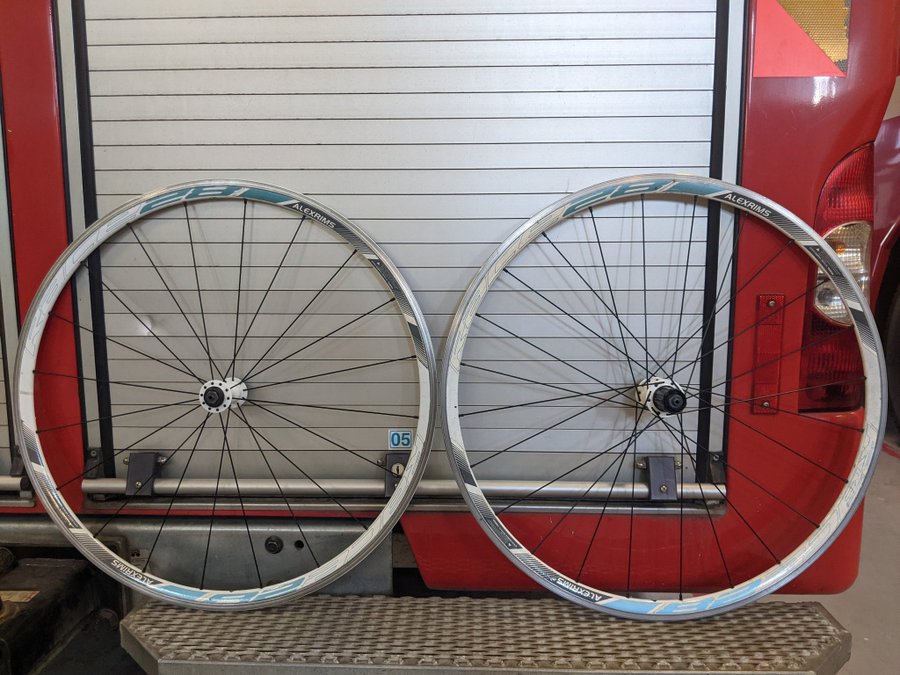 Alexrims hjulset 700c