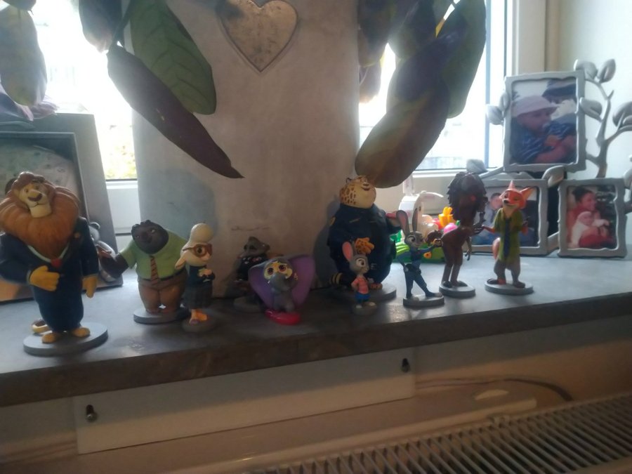 Zootroopolis figuriner 10st.