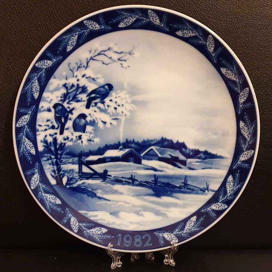 Jultallrik 1982 Heinrich Villeroy  Boch