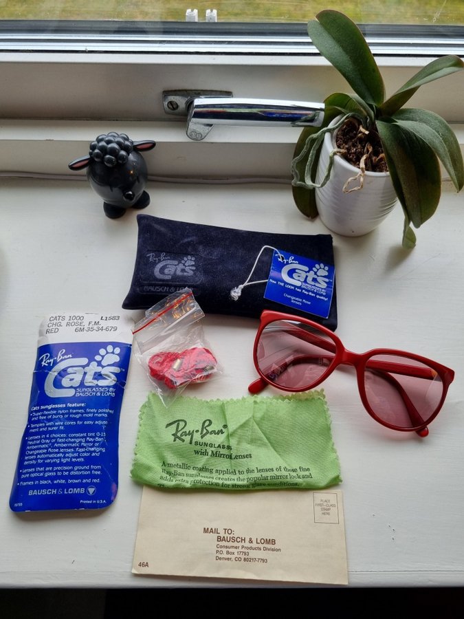 Vintage Ray-ban Cats 1000 NOS