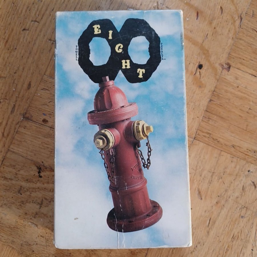 POWELL PERELTA "EIGHT" VHS 1991 (Skateboard)