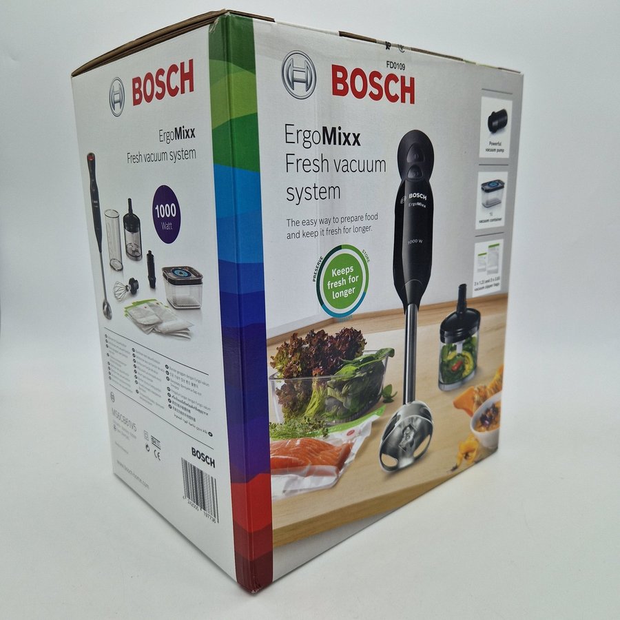 Bosch kraftfull stavmixer med tillbehör