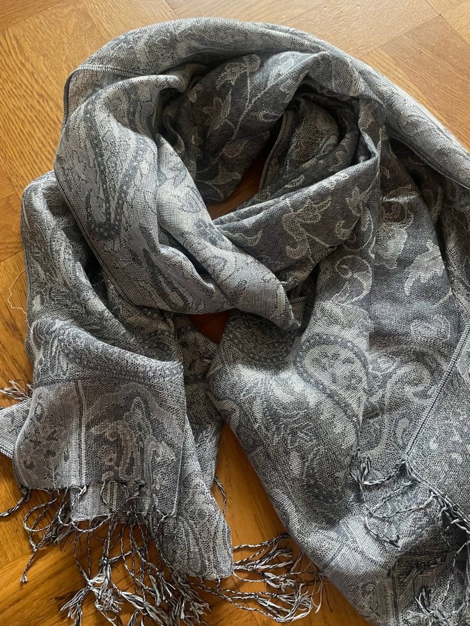 NY! Pashmina sjal, halsduk, blommig