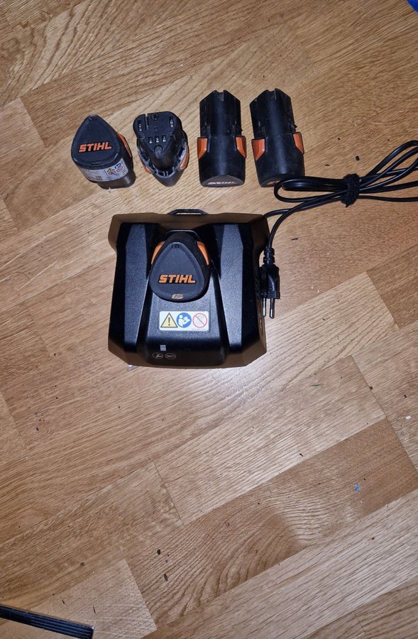 Stihl AS2 Batterier och Laddare