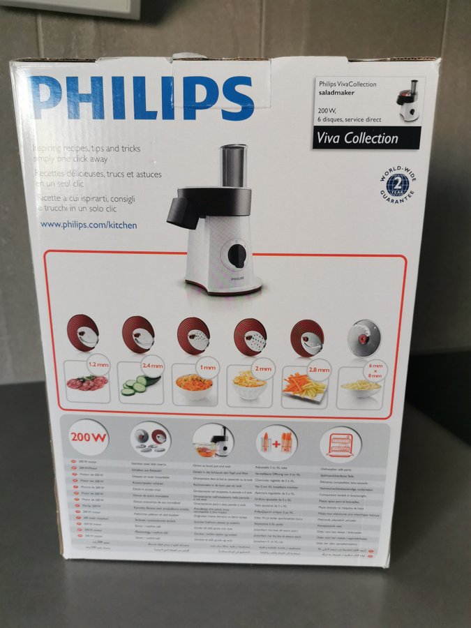 Philips SaladMaker, Matbredare - NY!