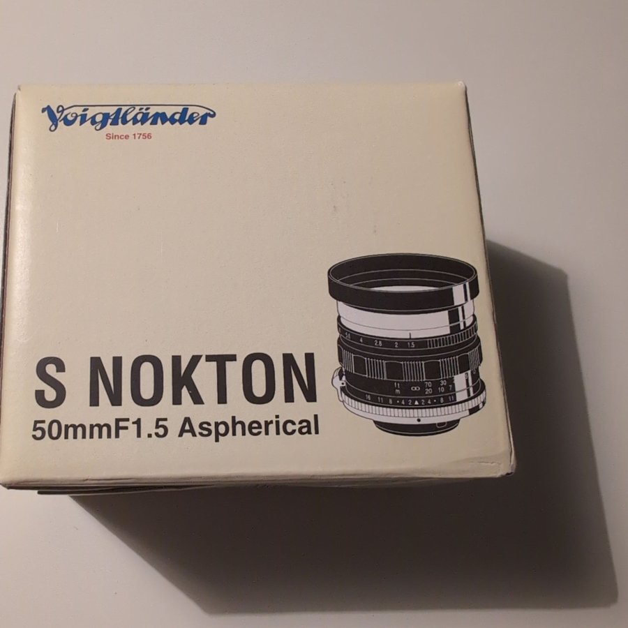 Voigtländer S Nokton 50mm F1.5 Aspherical Objektiv