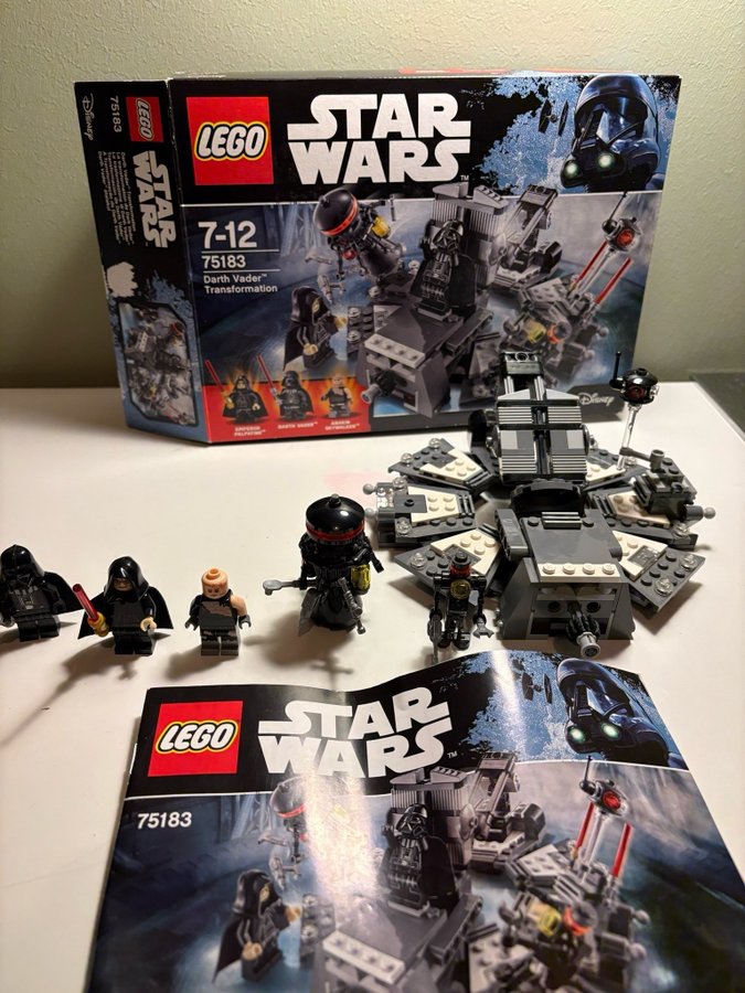 LEGO Star Wars 75183 Darth Vader Transformation