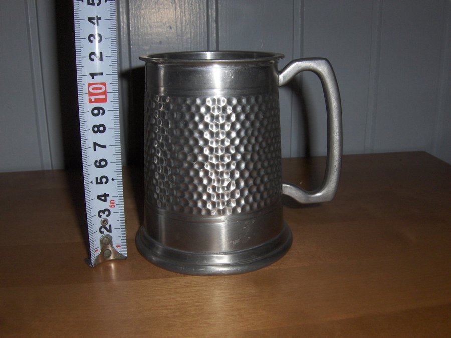 Mugg Craftsman made Pewter Sheffield England retro äldre