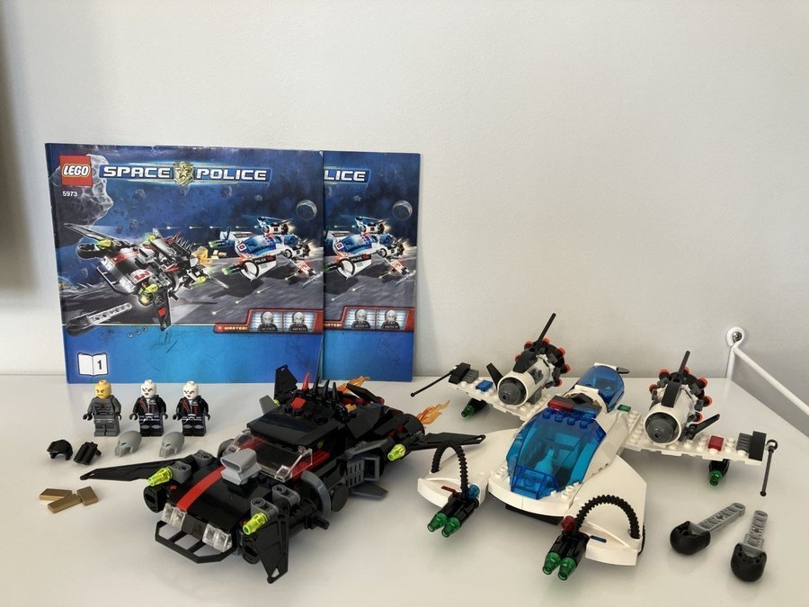 Lego Space Police Hyperspeed Pursuit 5973 100%