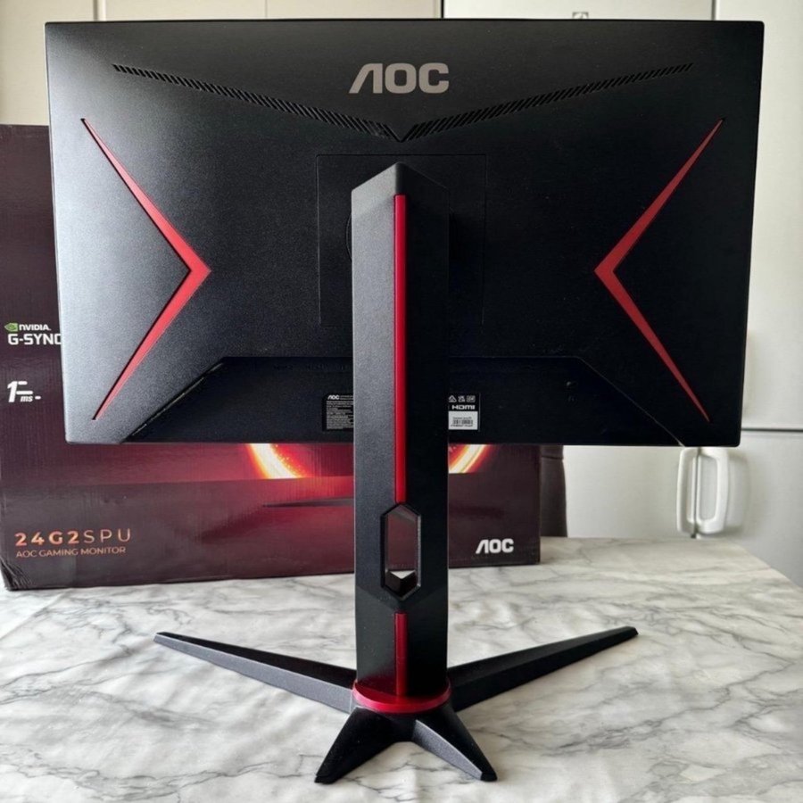 AOC 24G2SPU • 165Hz • IPS • 1ms • G-Sync • 24" • 1080p • Gamingskärm