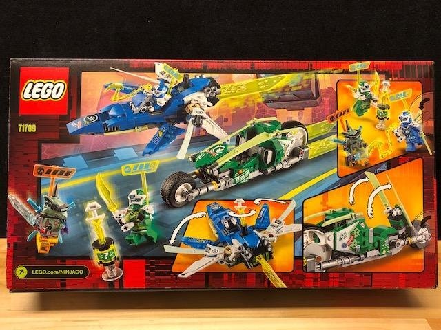 LEGO Ninjago 71709 "Jay och Lloyds racerfordon" - från 2020 oöppnad / förseglad
