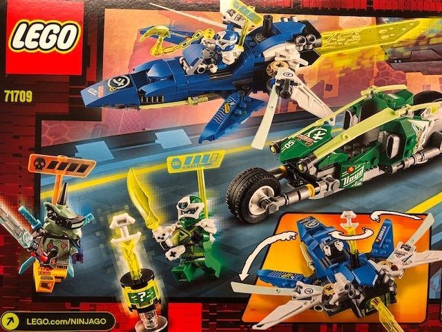 LEGO Ninjago 71709 "Jay och Lloyds racerfordon" - från 2020 oöppnad / förseglad