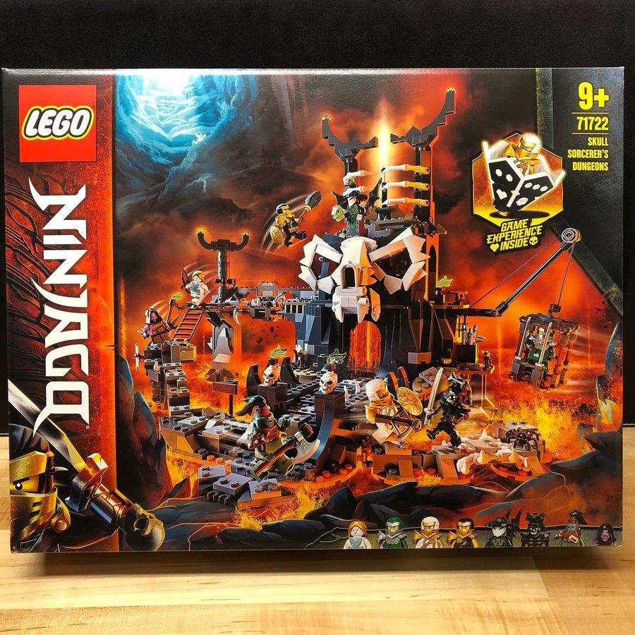 LEGO Ninjago 71722 "Döskallemagikerns grottor" - från 2020 oöppnad /förseglad!!