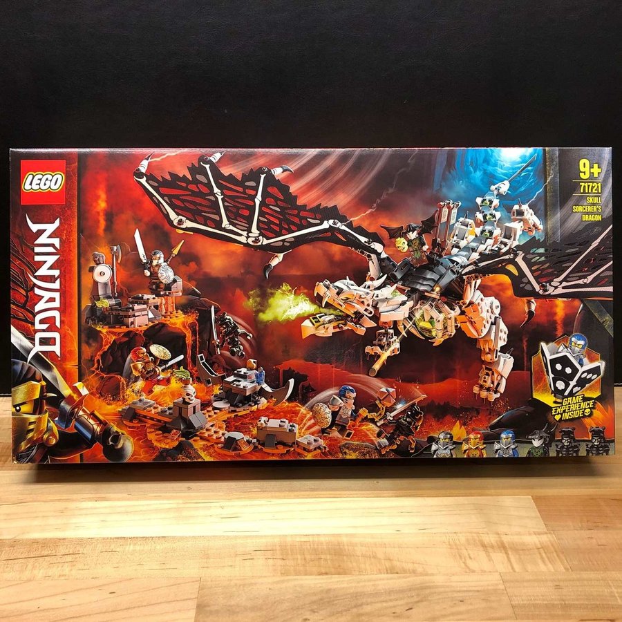 LEGO Ninjago 71721 "Döskallemagikerns drake" - från 2020 oöppnad /förseglad!!