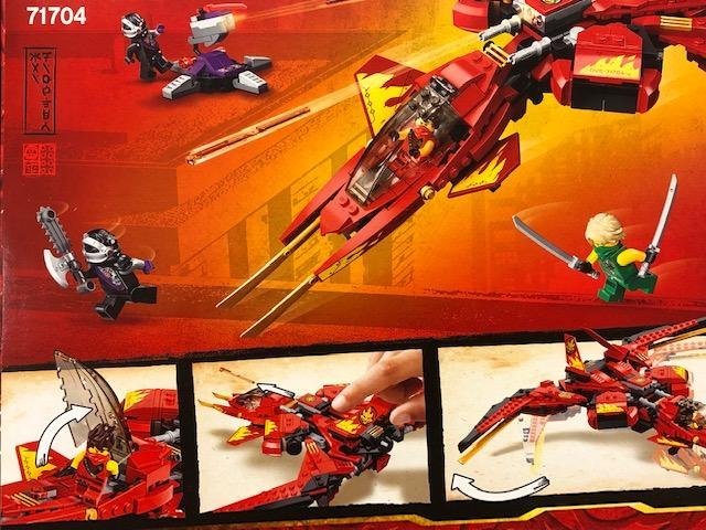 LEGO Ninjago 71704 "Kais jaktplan" - från 2020 oöppnad / förseglad!