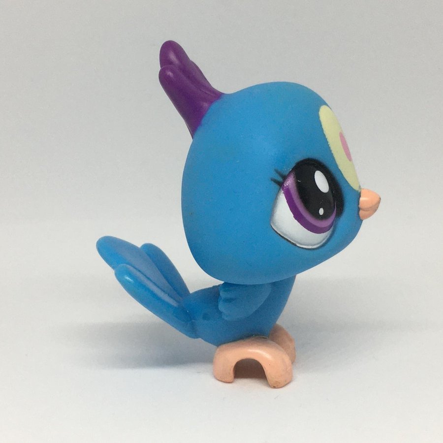 Påfågel Littlest Pet Shop Hasbro LPS Peacock #1678