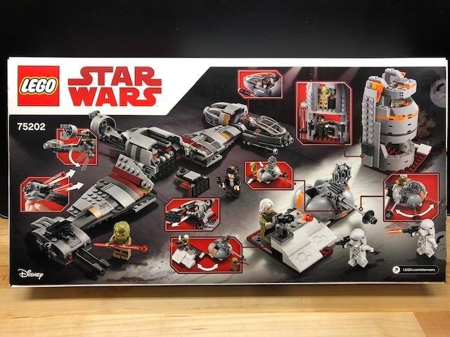 LEGO Star Wars 75202 "Defense of Crait" - från 2018 oöppnad!