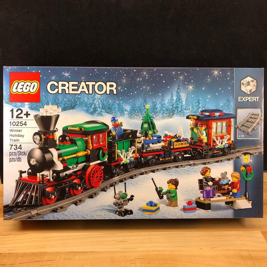 LEGO 10254 Exclusive / Jul "Winter Holiday Train" - från 2016 oöppnad!