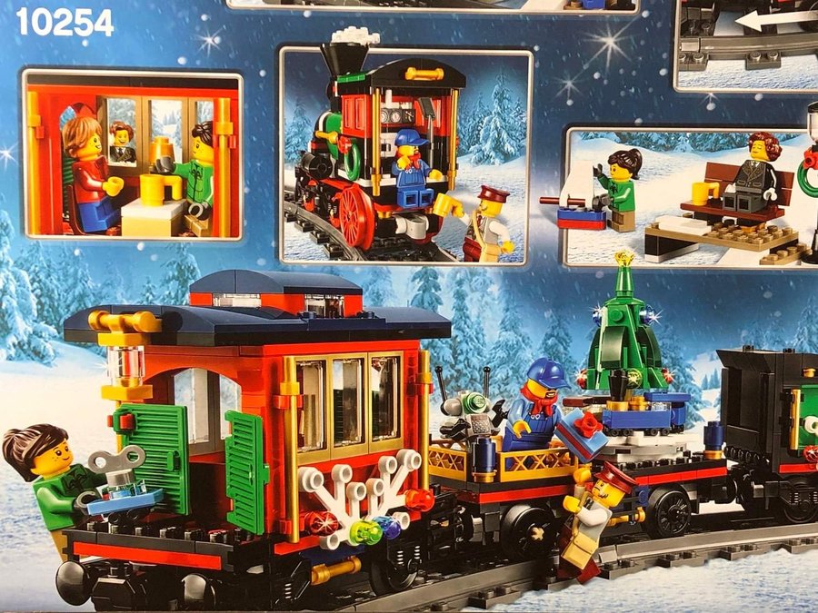 LEGO 10254 Exclusive / Jul "Winter Holiday Train" - från 2016 oöppnad!