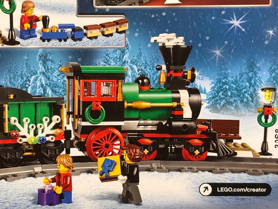 LEGO 10254 Exclusive / Jul "Winter Holiday Train" - från 2016 oöppnad!